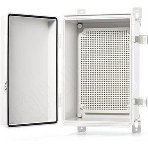 Stainless Steel Latch 285x195x130mm Junction Box, Grey (11.2"x7.7"x5.1")